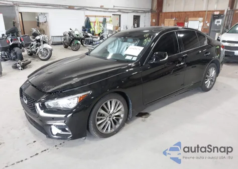 2022 Infiniti Q50 Luxe Awd из США, поврежденный, VIN JN1EV7BRXNM342098